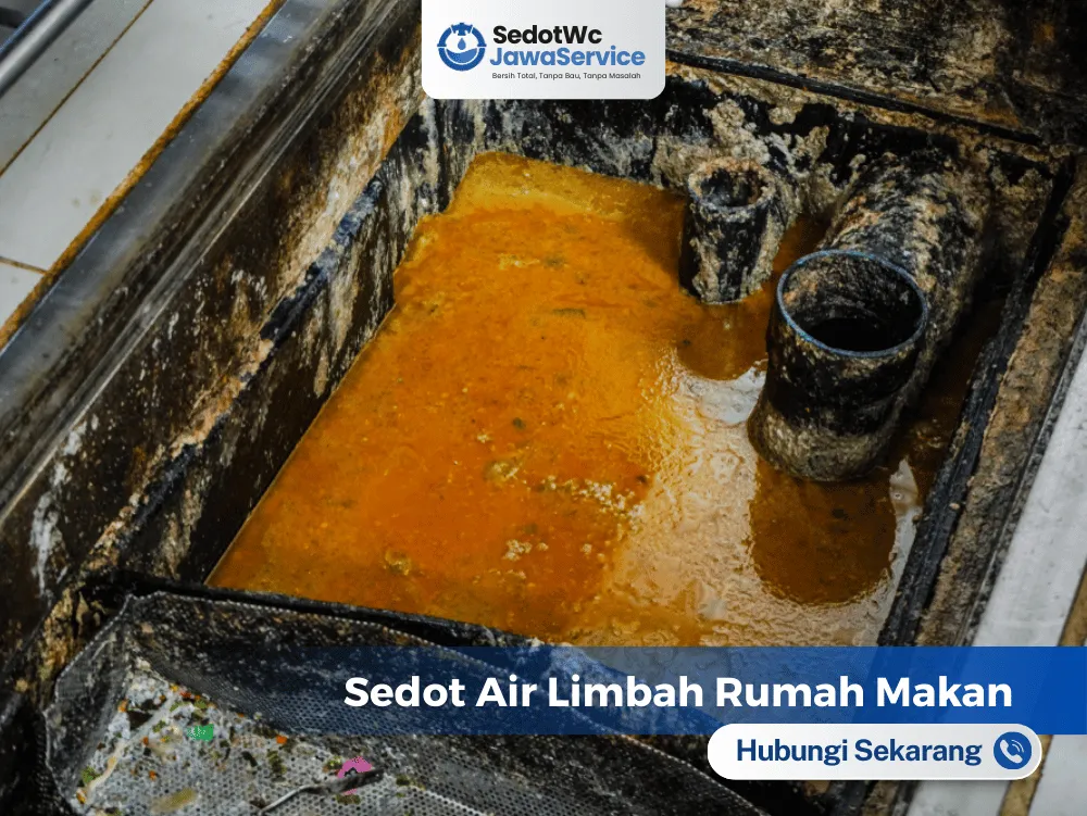 Sedot Air Limbah Rumah Makan